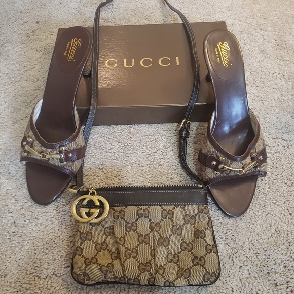 Gucci GG Monogram Mini Canvas Crossbody - Picture 8 of 9
